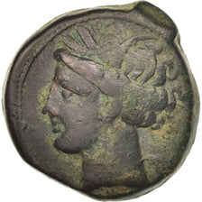 Carthage, Zeugitane, Shekel, EF(40-45), Bronze, SNG Cop:151