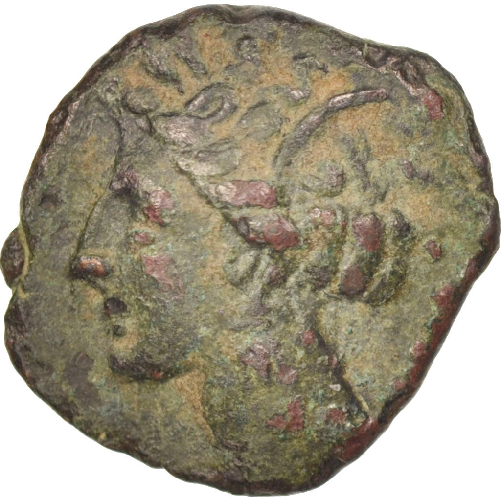 Carthage, Zeugitane, Bronze AE16, EF(40-45), Bronze