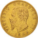 Monnaie, Italie, Vittorio Emanuele II, 20 Lire, 1862, Torino, TTB, Or, KM:10.1