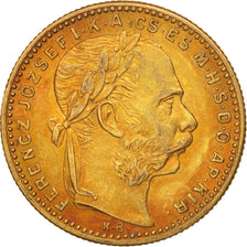 Munten, Hongarije, Franz Joseph I, 8 Forint 20 Francs, 1888, Kormoczbanya, ZF+