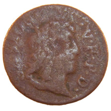 FRANCE, Denier Tournois, 1650, F(12-15), Copper, Boudeau #1089, 1.40