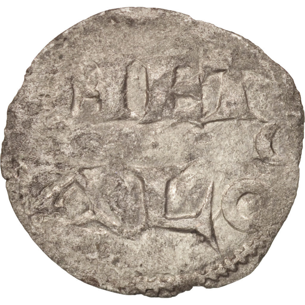 Münze, Frankreich, Poitou, Obol, Melle, SS, Silber, Boudeau:414var