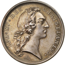 Frankreich, Medaille, Louis XV, Prise d'Ypres, History, 1744, François Marteau