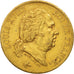 Coin, France, Louis XVIII, Louis XVIII, 40 Francs, 1816, Paris, EF(40-45), Gold