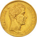 France, Charles X, 40 Francs, 1830, Paris, AU(50-53), Gold, KM:721.1