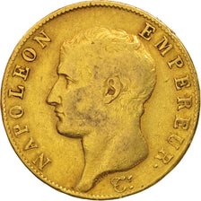 Munten, Frankrijk, Napoléon I, 40 Francs, 1804, Paris, FR+, Goud, KM:664.1