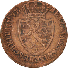 Coin, German States, NASSAU, Wilhelm, 1/4 Kreuzer, 1819, Usingen, EF(40-45)