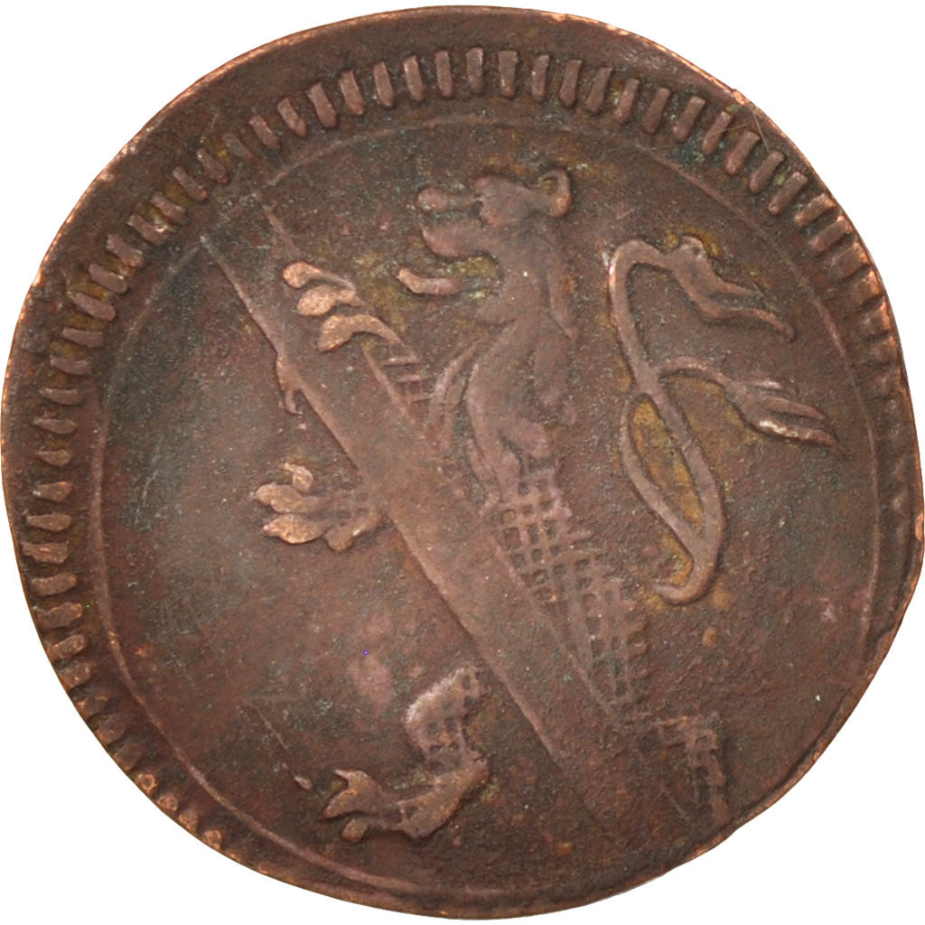 German States, BAMBERG, Adam Friedrich, Heller, 1780, VF(20-25), Copper, KM:133