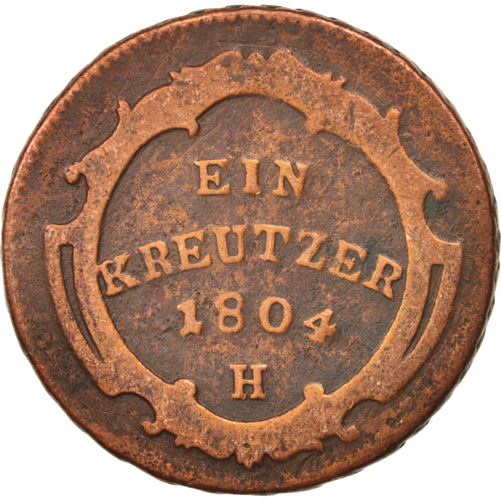 Munten, Duitse staten, FURTHER AUSTRIA, Franz II, Kreutzer, 1804, G, FR, Koper