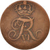 Norway, 2 Skilling, 1810, VF(20-25), Copper, KM:280.1