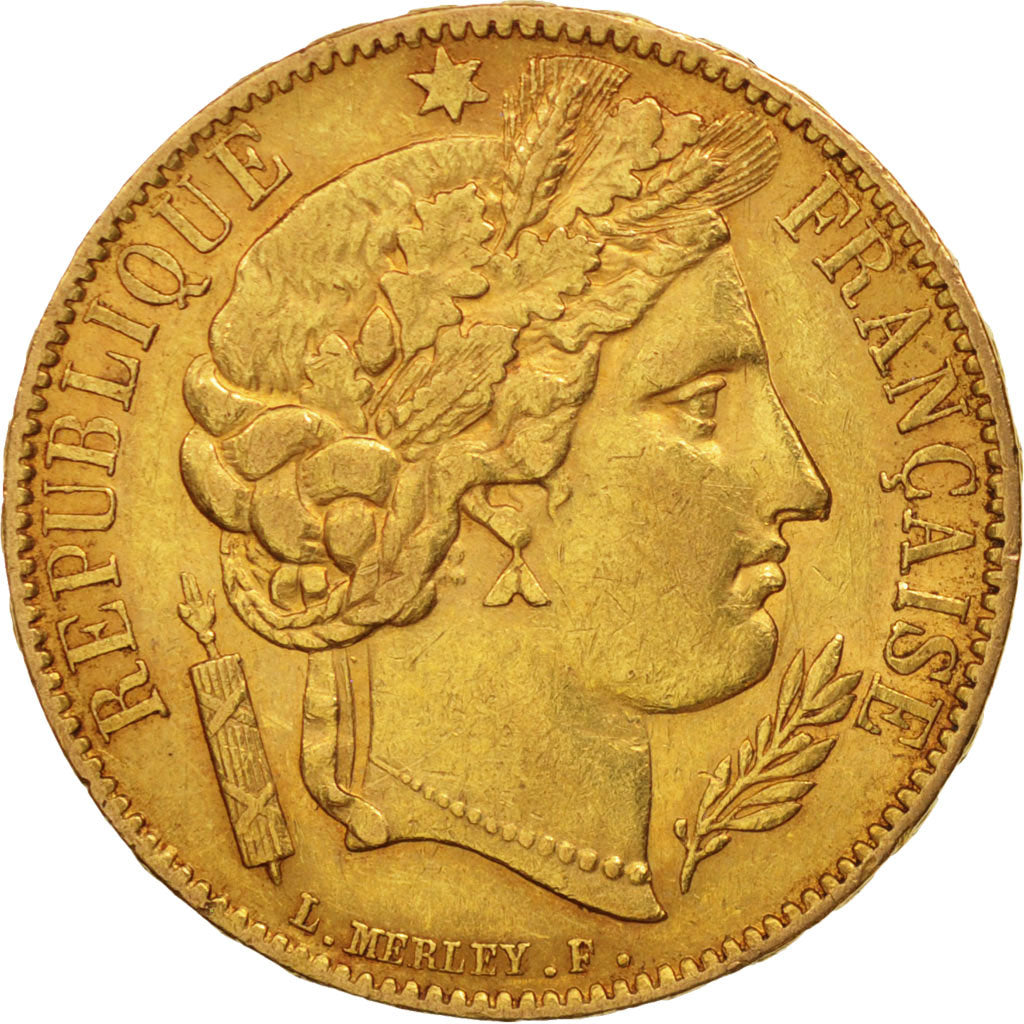 France, Cérès, 20 Francs, 1851, Paris, EF(40-45), Gold, KM:762, Gadoury:1059