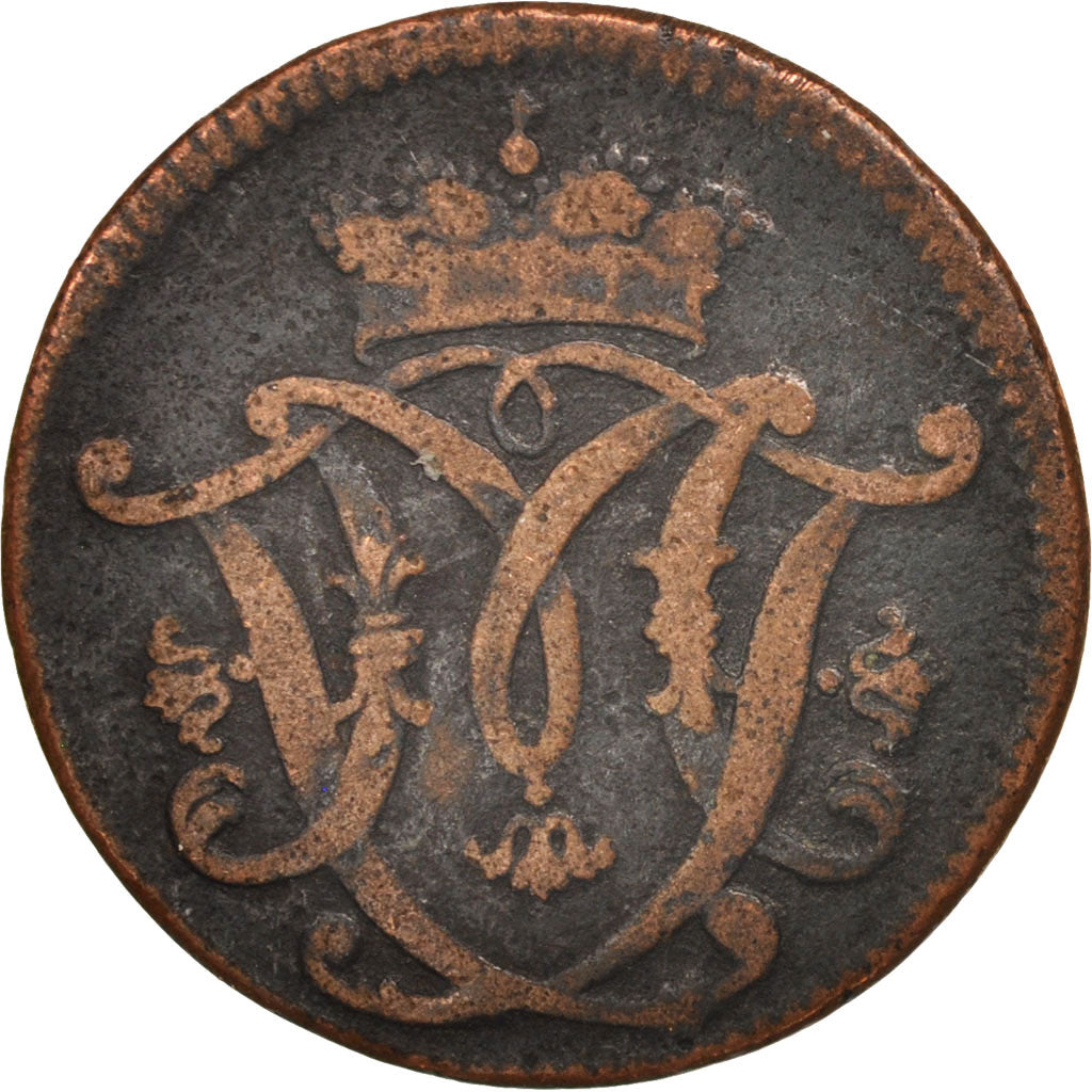 German States, COLOGNE, Maximilian Friedrich, 1/4 Stuber, 1767, VF(20-25)