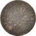 FRENCH GUIANA, 2 Sous, 1789, Paris, VF(20-25), Billon, KM:1