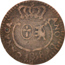 Venezuela, CARACAS, 1/4 Réal, 1818, F(12-15), Copper, KM:2