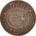 Venezuela, CARACAS, 1/4 Réal, 1818, F(12-15), Copper, KM:2
