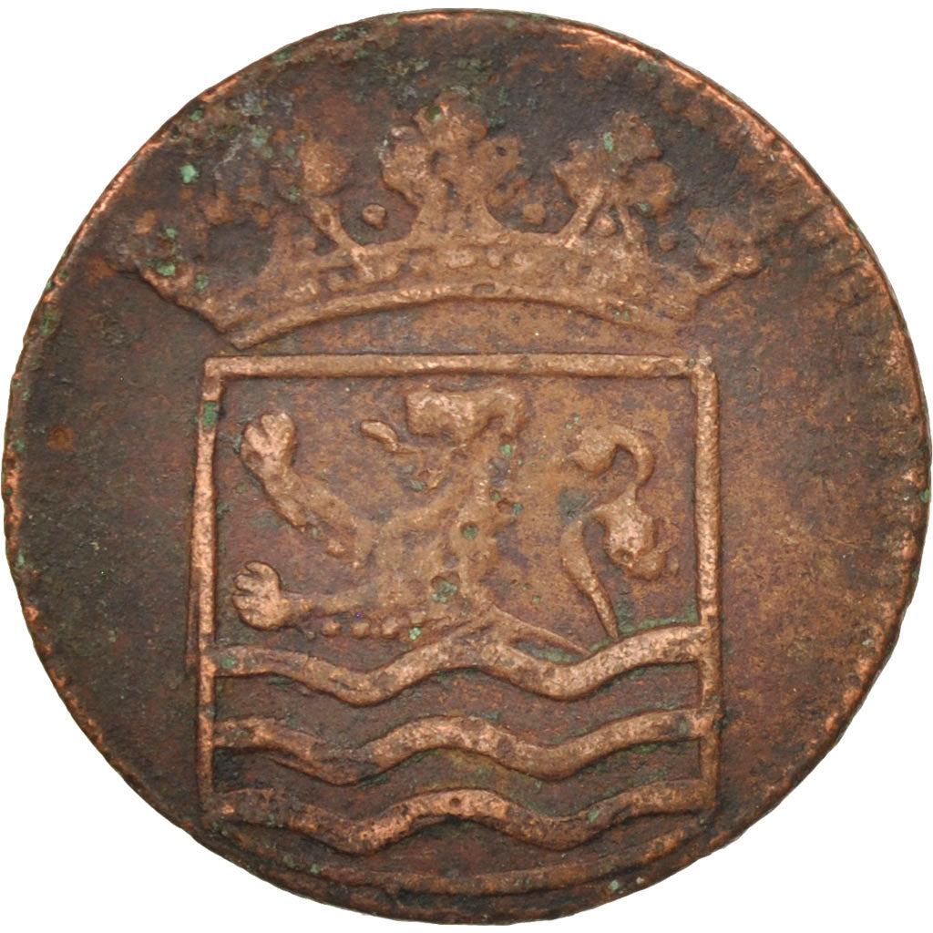 NETHERLANDS EAST INDIES, Duit, 1739, VF(20-25), Copper, KM:152.2