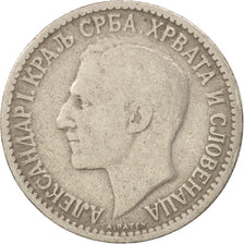 Yugoslavia, Alexander I, 50 Para, 1925, Poissy, VF(20-25), Nickel-Bronze, KM:4