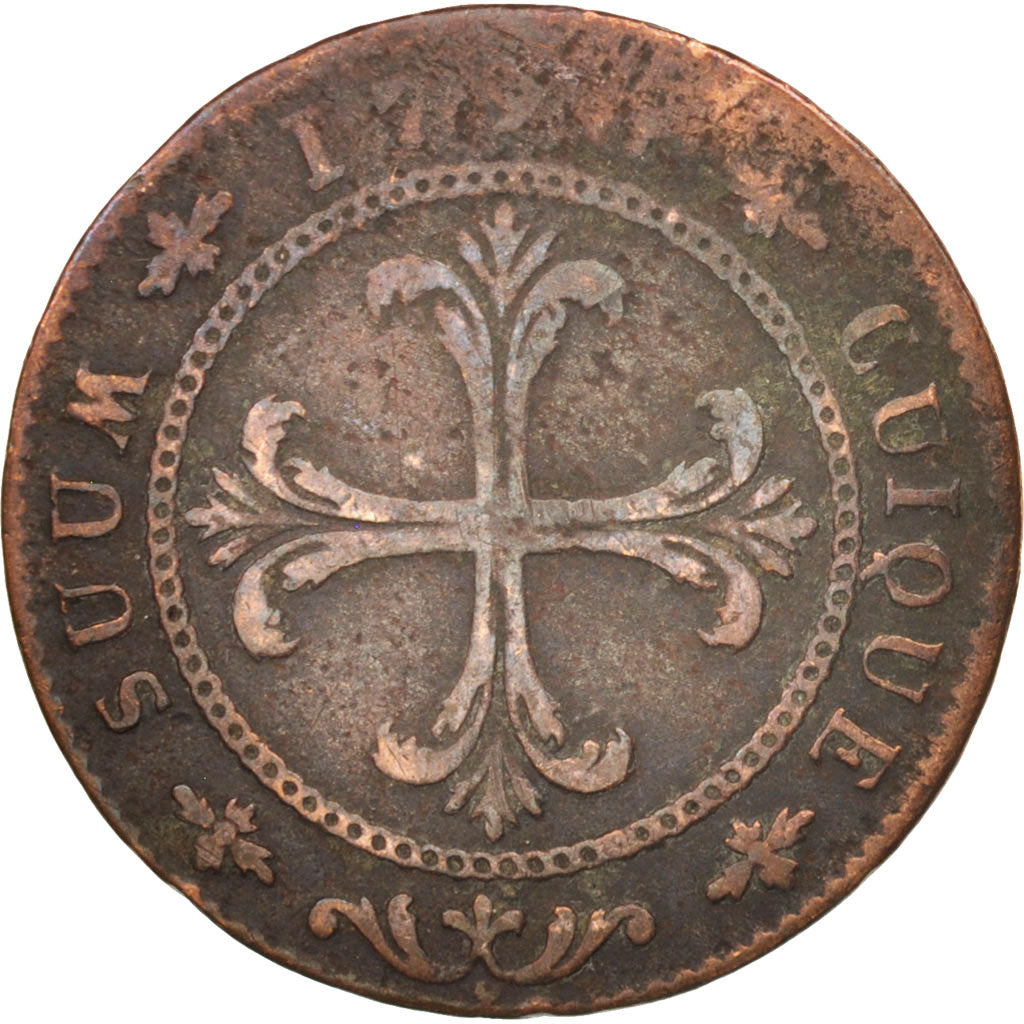SWISS CANTONS, NEUCHATEL, 1/2 Batzen, 17[90]?, Neuenburg, VF(20-25), Billon