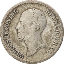 Coin, Netherlands, William II, 10 Cents, 1849, VF(20-25), Silver, KM:75