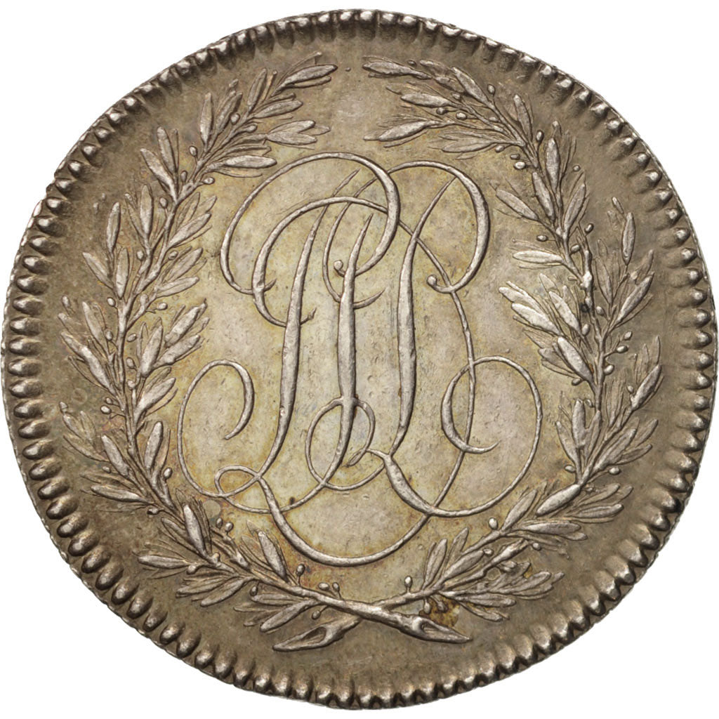 France, Jeton, Bonaparte, Préfecture de Police, 1802, Gatteaux, SUP, Argent