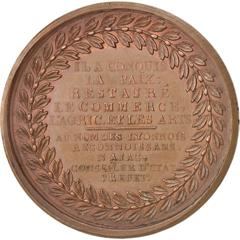 Frankreich, Medal, History, 1801, VZ, Bronze