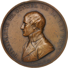 France, Medal, History, 1801, Droz, AU(50-53), Bronze