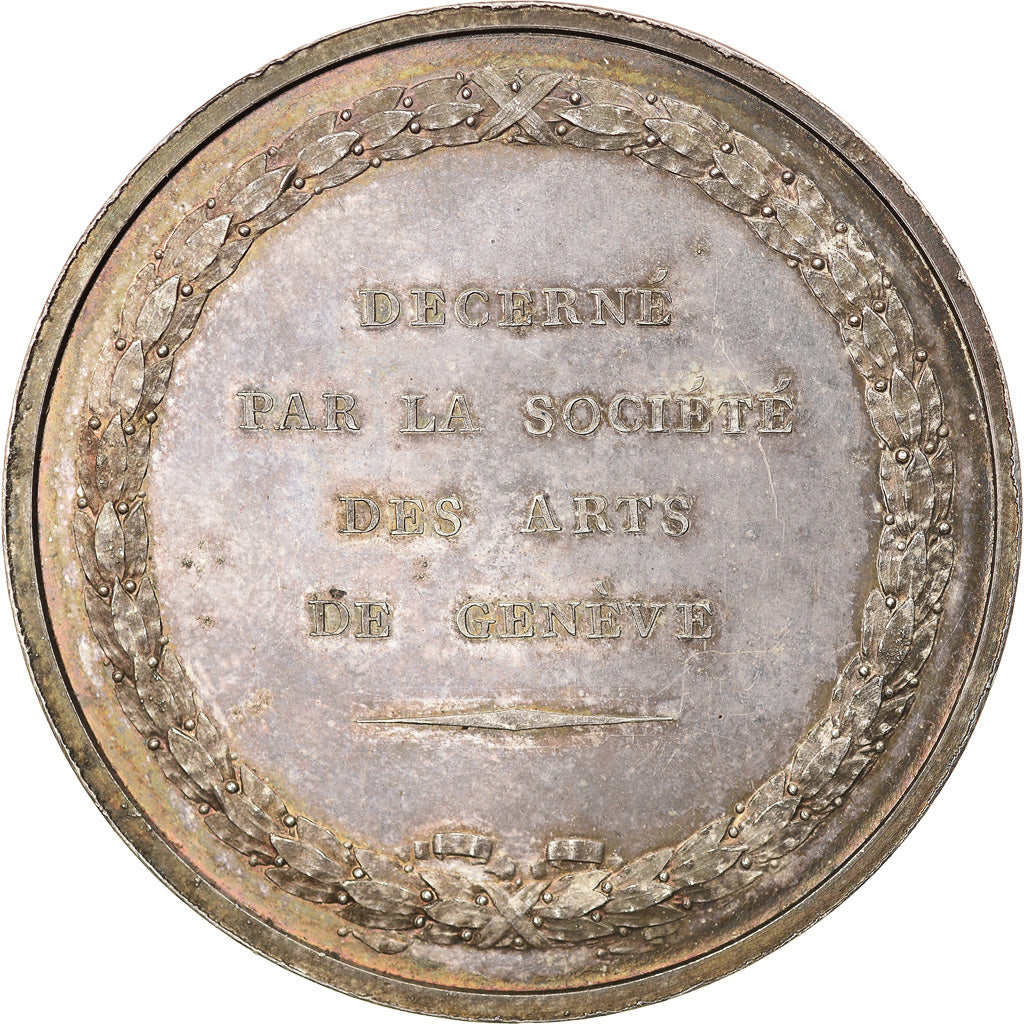Switzerland, Medal, Société des Arts de Genève, Arts & Culture, MS(60-62)