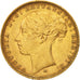 Moneta, Australia, Victoria, Sovereign, 1883, Melbourne, BB+, Oro, KM:7