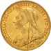 Coin, Australia, Victoria, Sovereign, 1894, Sydney, AU(50-53), Gold, KM:13