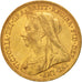 Monnaie, Australie, Victoria, Sovereign, 1894, Sydney, TTB+, Or, KM:13