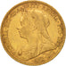 Moneta, Australia, Victoria, Sovereign, 1895, Sydney, BB, Oro, KM:13