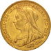 Coin, Australia, Victoria, Sovereign, 1896, Sydney, AU(50-53), Gold, KM:13