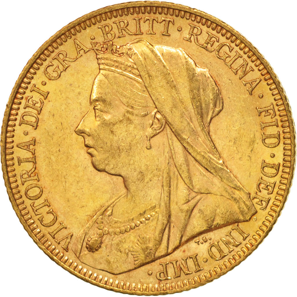 Australia, Victoria, Sovereign, 1896, Melbourne, AU(50-53), Gold, KM:13