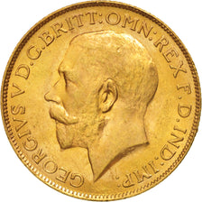 Coin, South Africa, George V, Sovereign, 1927, MS(63), Gold, KM:21