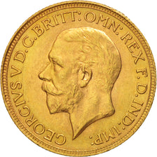 Coin, South Africa, George V, Sovereign, 1931, MS(63), Gold, KM:A22