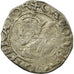 Moneta, Francia, Demi Carolus, 1551, MB+, Argento, Boudeau:1295