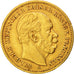 German States, PRUSSIA, Wilhelm I, 20 Mark, 1887, Berlin, EF(40-45), Gold