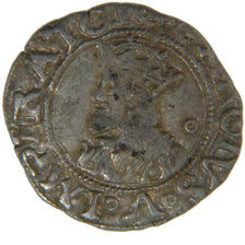 FRANCE, Demi Conclus d'Argent, 1551, VF(30-35), Silver, Boudeau #1295, 0.70