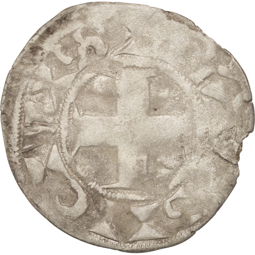 Monnaie, France, Philippe II, Denier Parisis, Paris, TB, Argent, Duplessy:164