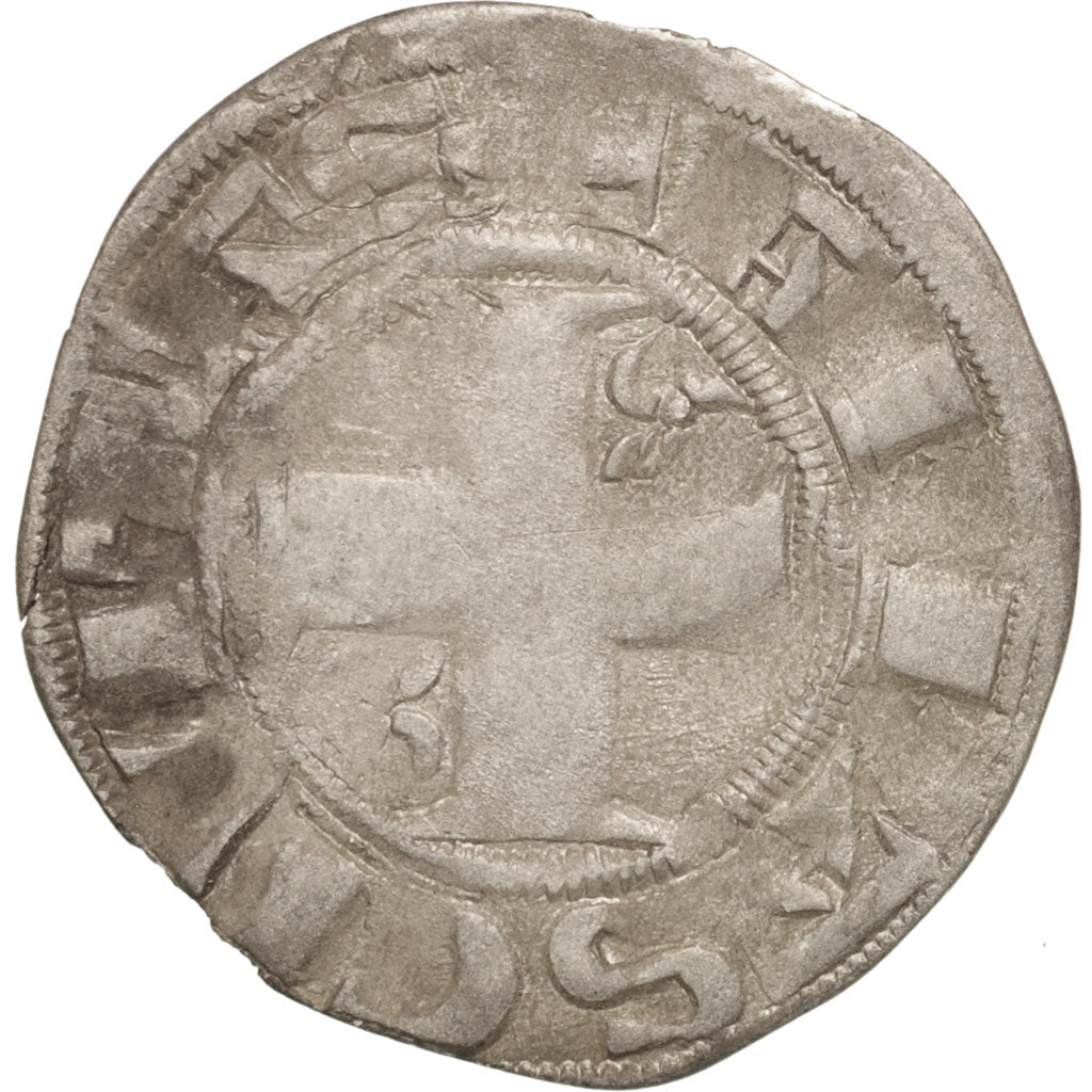 Monnaie, France, Philippe II, Denier Parisis, Arras, TB+, Argent, Duplessy:168