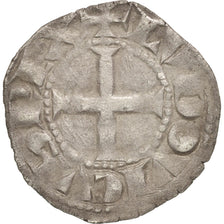 Moneda, Francia, Louis IX, Denier Tournois, MBC, Vellón, Duplessy:193