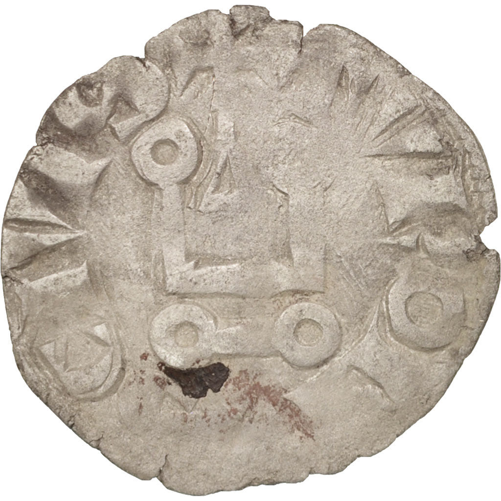 Munten, Frankrijk, Louis IX, Denier Tournois, FR+, Billon, Duplessy:193