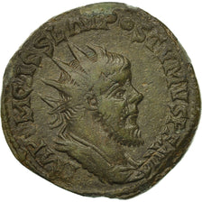 Coin, Postumus, Double Sestertius, Trier, EF(40-45), Bronze, RIC:169