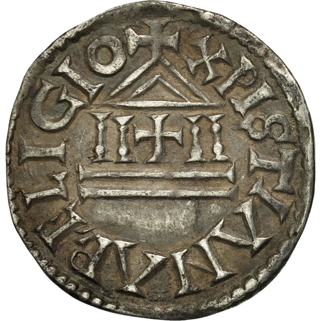 Moneta, Francia, Denarius, BB, Argento, Prou:1002