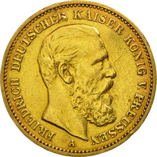 Etats allemands, PRUSSIA, Friedrich III, 20 Mark, 1888, Berlin, TTB, Or, KM:515