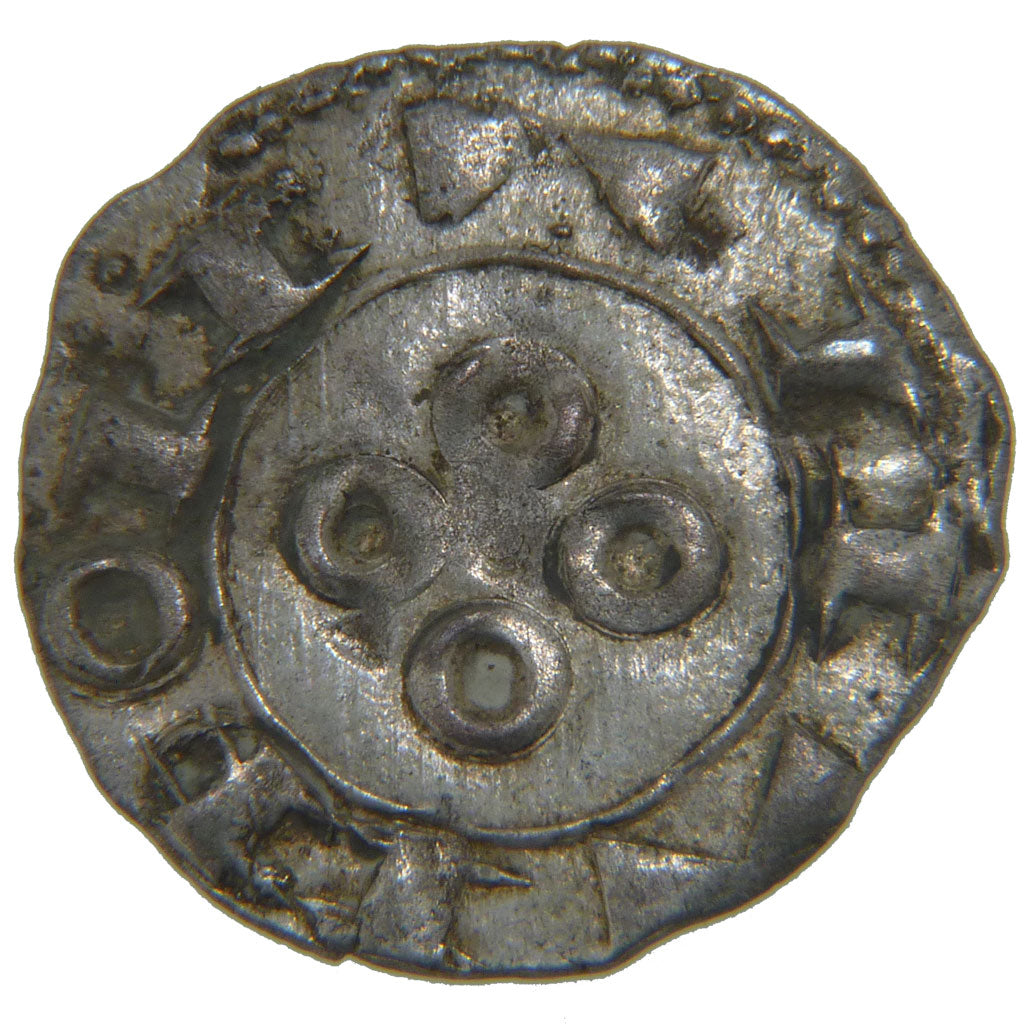 FRANCE, Silver Denarius, AU(50-53), Silver, Boudeau #753, 1.00