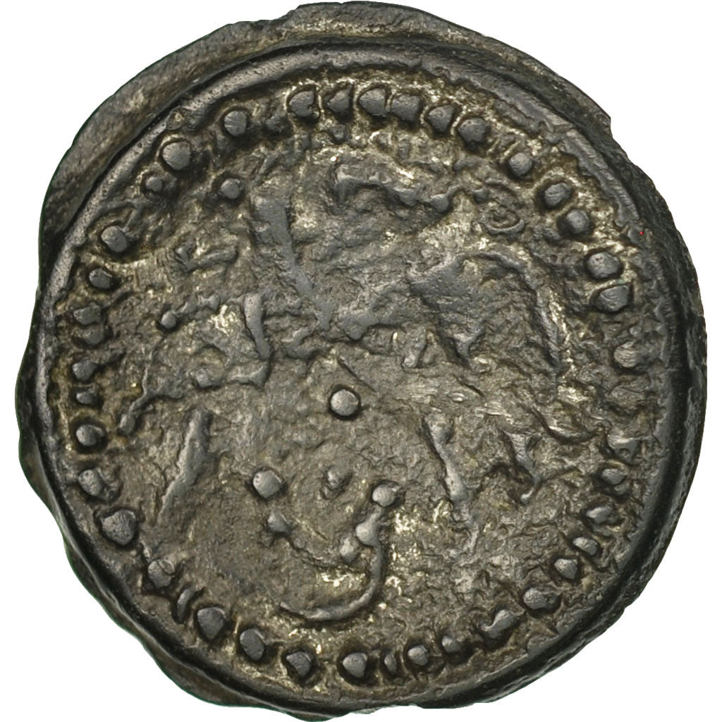 Parisii, Potin au cheval, MB, Potin, Delestrée:682