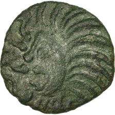 Munten, Bellovaques, Bronze, ZF, Bronze, Delestrée:509