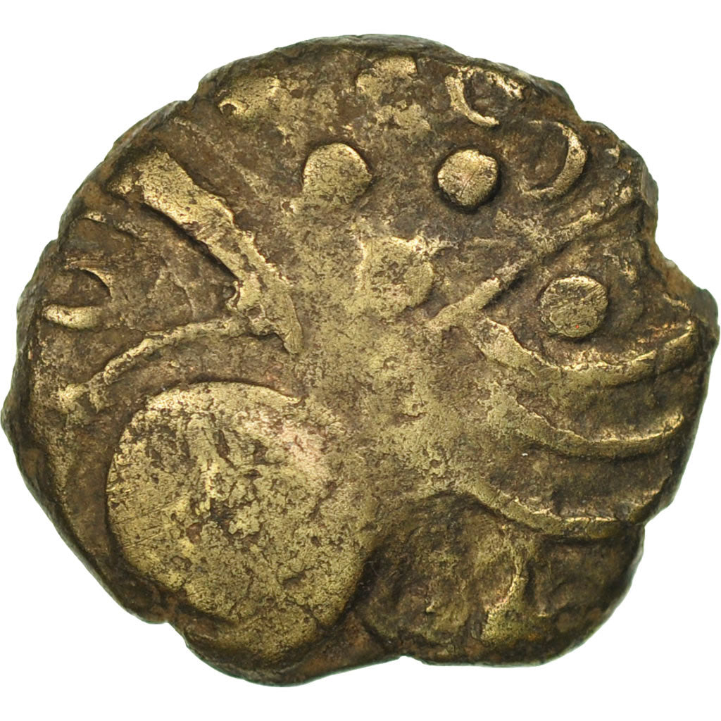 Coin, Aulerci Eburovices, Hemistater, EF(40-45), Electrum, Delestrée:manque.