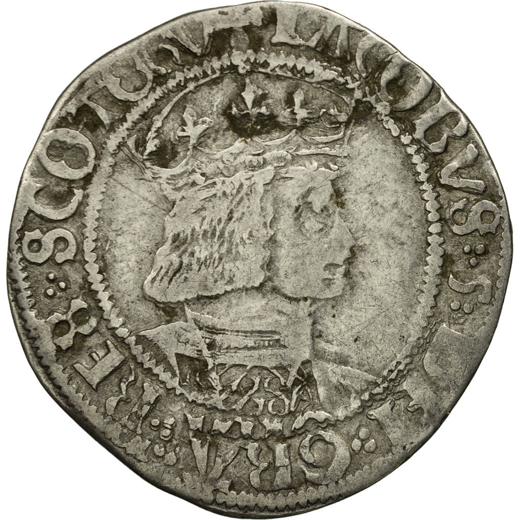 Escocia, James V, Groat, Edinburgh, MBC, Plata, Spink:5378